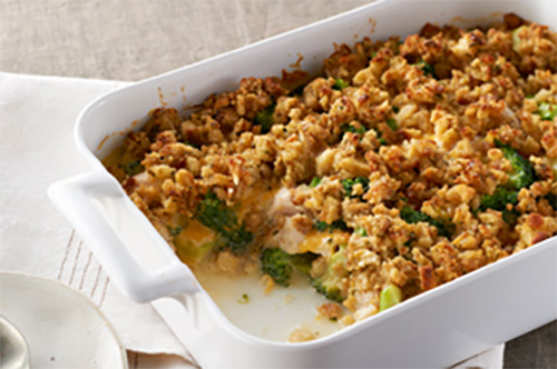 STOVE TOP Easy Cheesy Chicken Bake Recipe