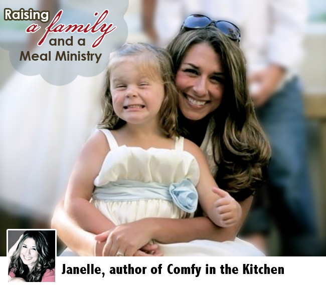 Raising a family and a Meal Ministry